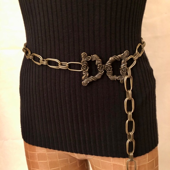 NWOTBronze Chain Belt with Tassel - Picture 6 of 6